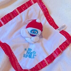 Rudolph baby blanket